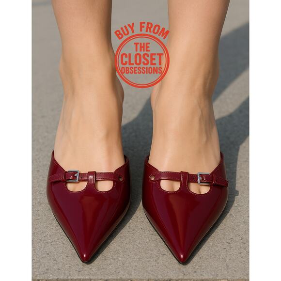 ZARA Pointed Toe Slip-Ons NWT - Picture 2 of 16